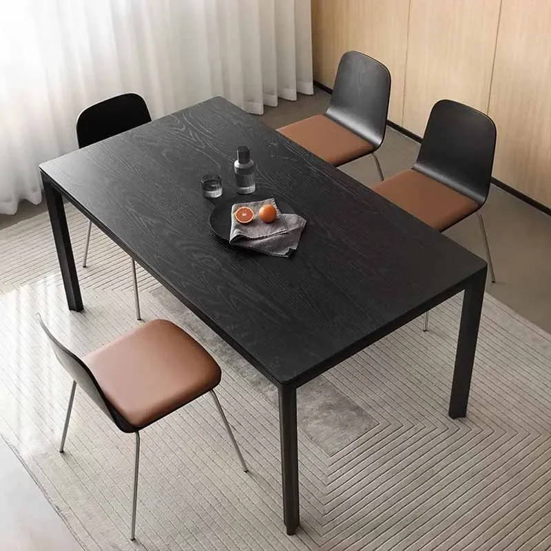 Compact Study Dining Table Modern Centerpiece Style Center Dining Table Coffee Rectangular Designer Muebles Trendy Furniture