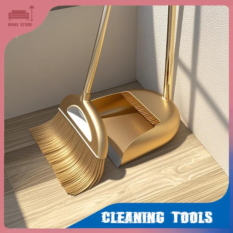 Juego de escoba y recogedor de plástico, combinación extraíble, Kit de limpiador de suelo para el hogar, barredora, limpiaparabrisas, Herramientas de limpieza, Accesorios para el hogar