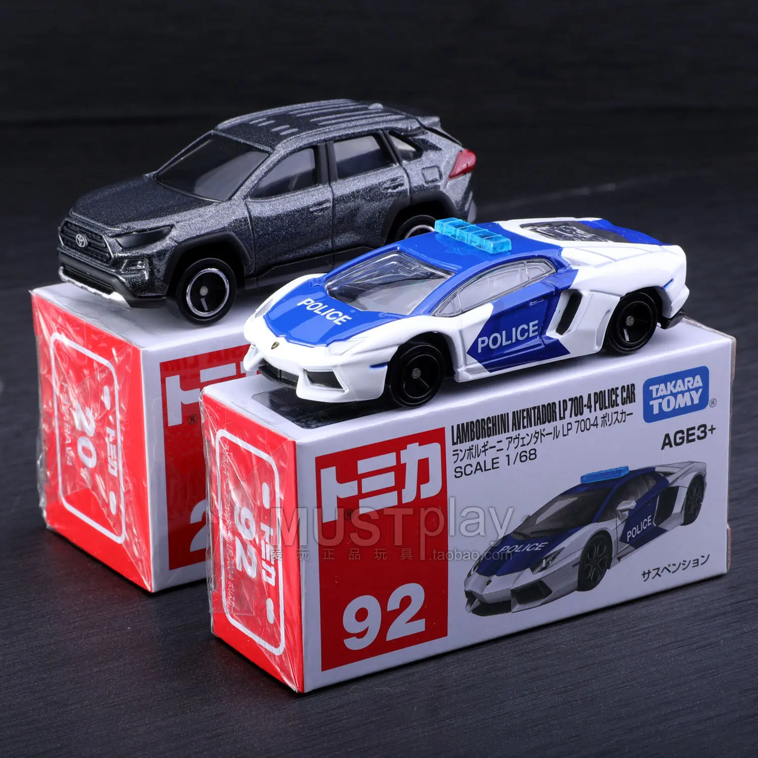 

Takara Tomy Tomica №92 Полицейский автомобиль Lamborghini Aventador LP700-4 (Азиатская версия) Коллекционная модель автомобиля из литого металла