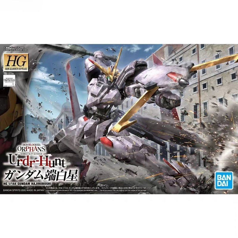

BANDAI Gundam Original Box Assembly Toy HG1/144Gundam Iron-blooded Model IBO41 Duanbaixing Anime Peripherals Collection of Gifts