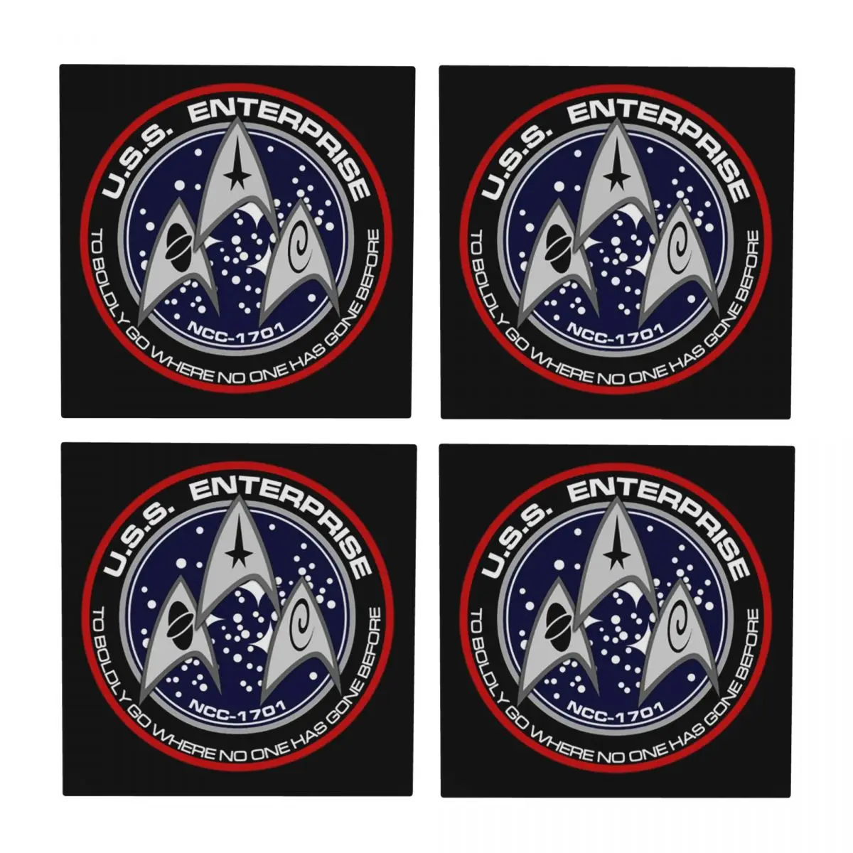 

Звездные пути, научная фантастика, сериал, подставки, керамический коврик, украшение стола и аксессуары, посуда для кухни, коврик для обеденного стола