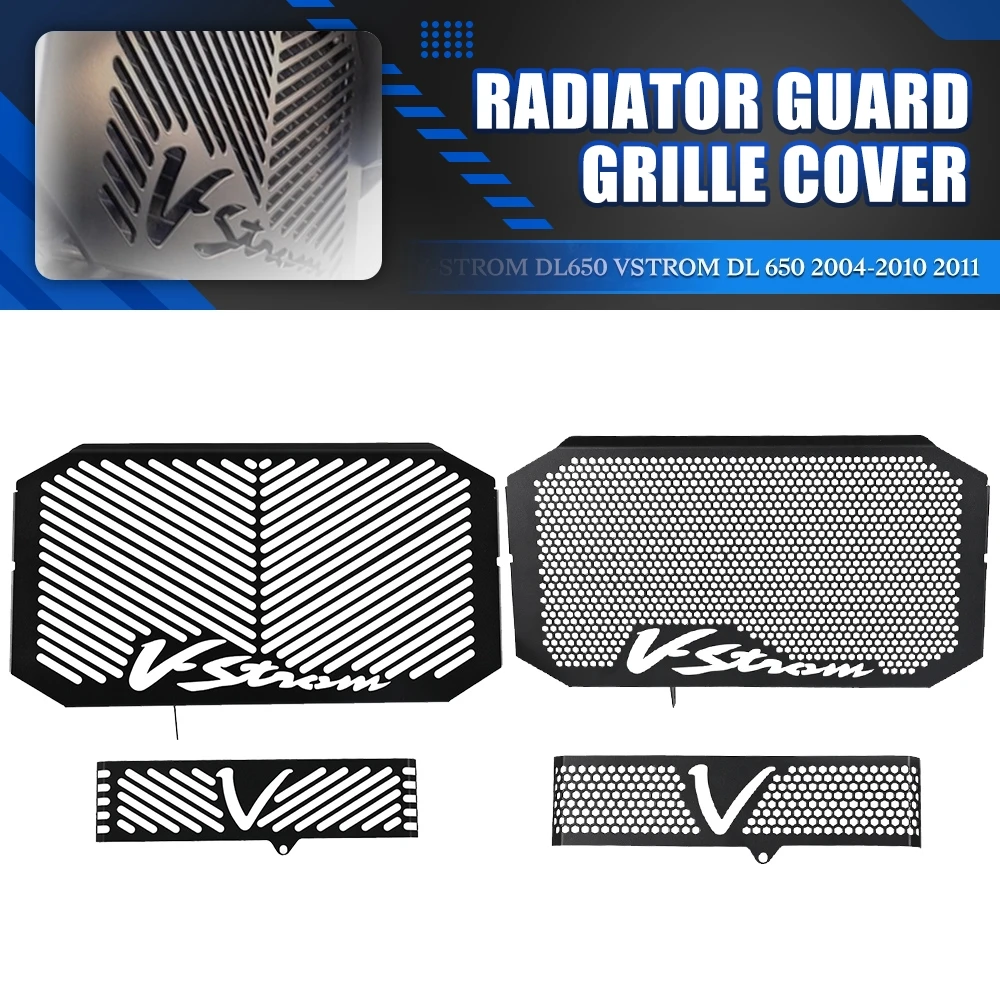 

FOR Suzuki V-STORM 650 VSTORM650 DL 650 2004 2005 2006 2007-2011 Radiator Guard Cover Protection For DL650 V-Strom 2004-2011