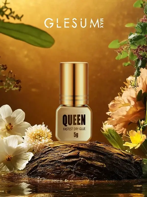 Glesum High-Quality Kingdom Glue Set For Eyelash Grafting Make Up 5 Bottles Adhesive Free Shipping