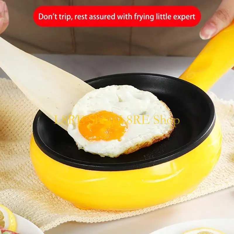 L8RE 스틱 프라이팬 둥근 달걀 요리 팬 미니 계란 및 오믈렛 팬 계란 보일러 주방 조리 식기 세척기 안전