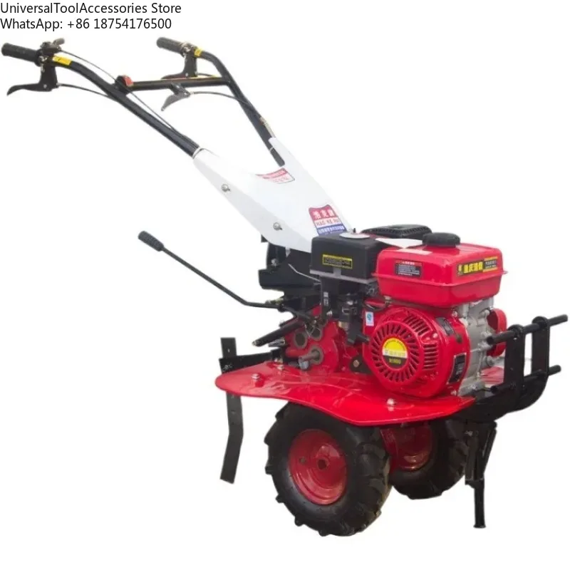 

Handheld Four-wheel Drive Tillage Machine Multi-function Cultivators/ Agricultural Small Rototiller