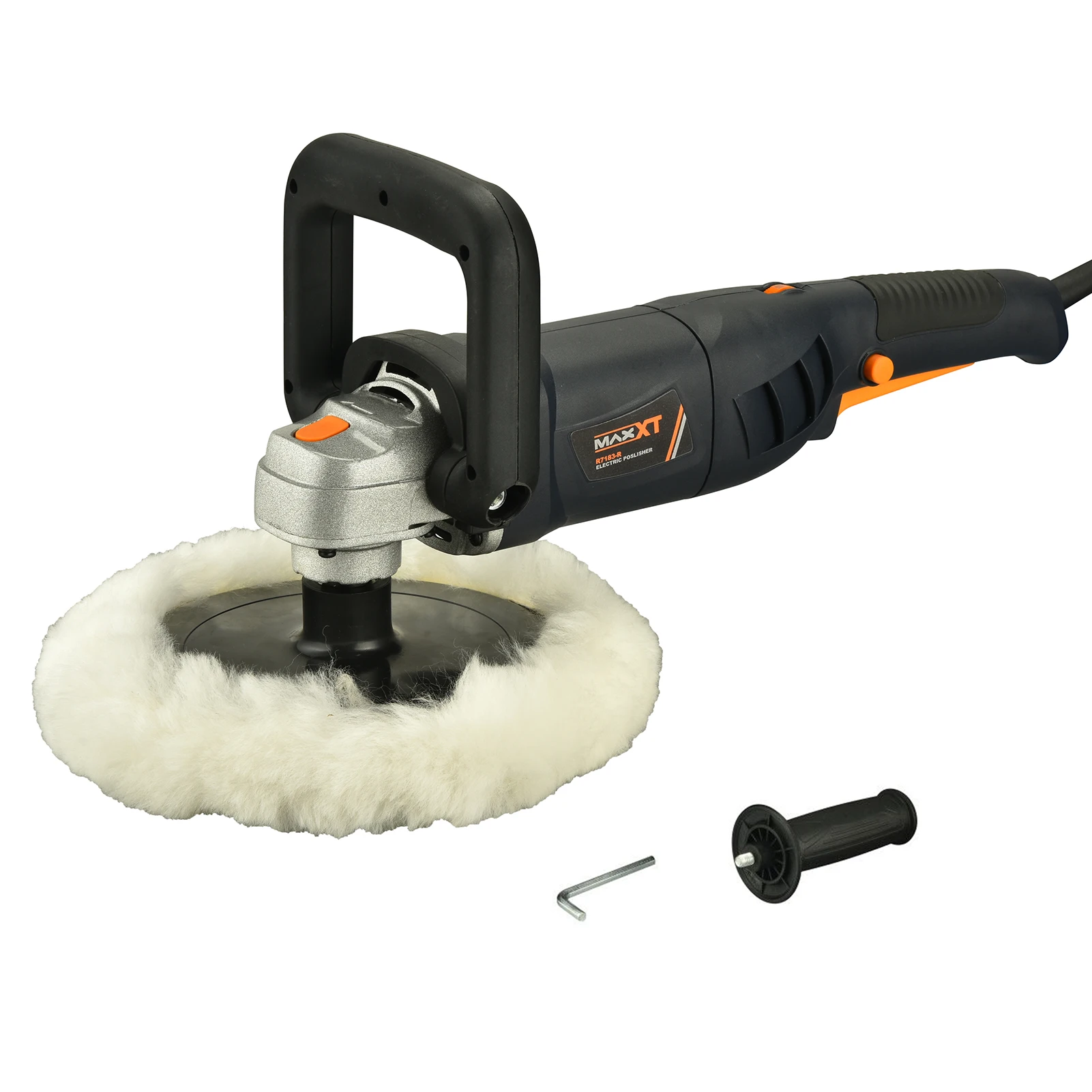 MAXXT 1100W Car Polisher 7Inch 180mm Disc Rotatory Polishing Machine Buffing Tools Buffer Waxer 6 Variable Speed