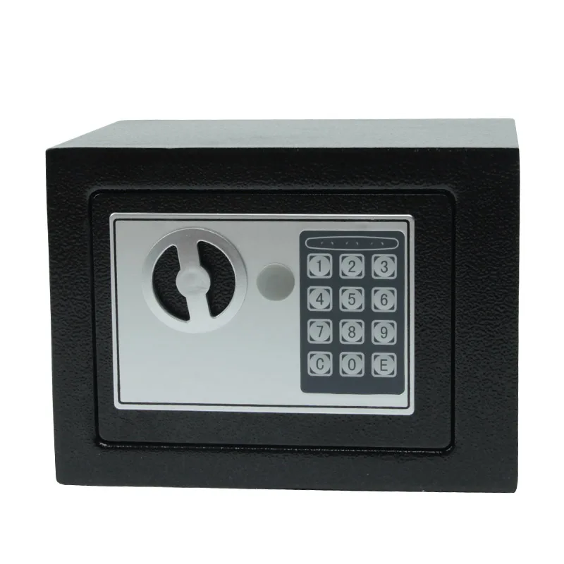

Top Digital Safe Box Small Household Mini Steel Safes Money Bank Safety Security Box Keep Cash Jewelry Or Document Securely