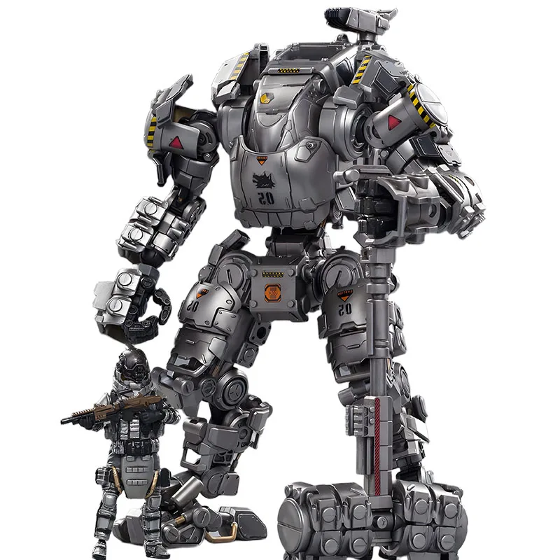 JOYTOY Original hueso de acero H02 Assault Mecha 22cm figuras de acción de Anime juguetes para niños regalo de Navidad adornos de modelos coleccionables