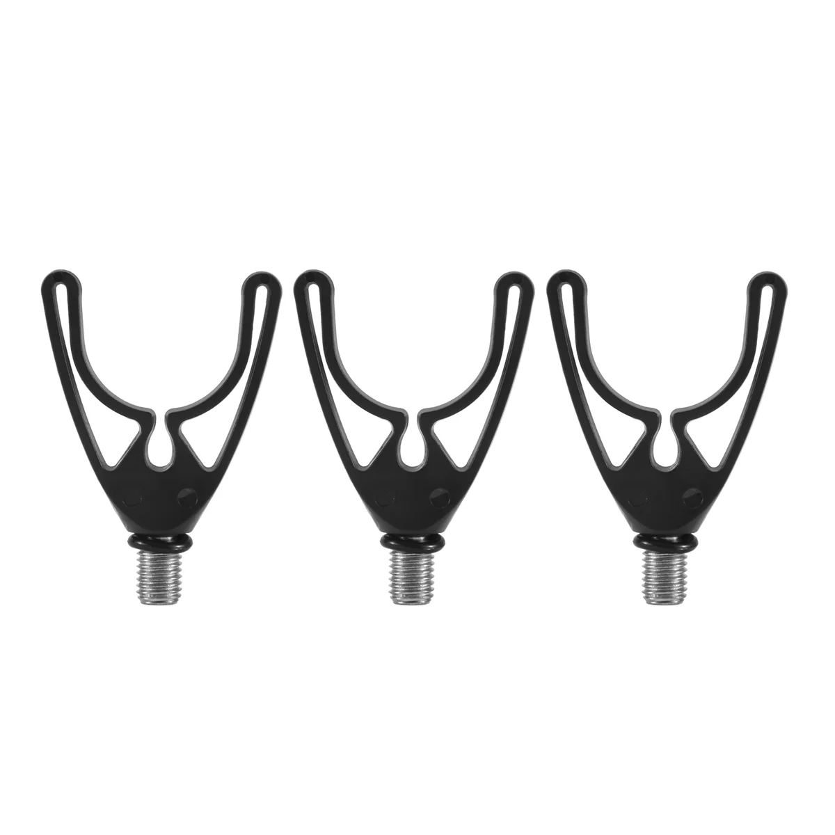 3 Pcs Carp Fishing Rod Rest Head Gripper Butt Rest Gripper for Fishing Sticks Rod Pods Carp Coarse Fishing