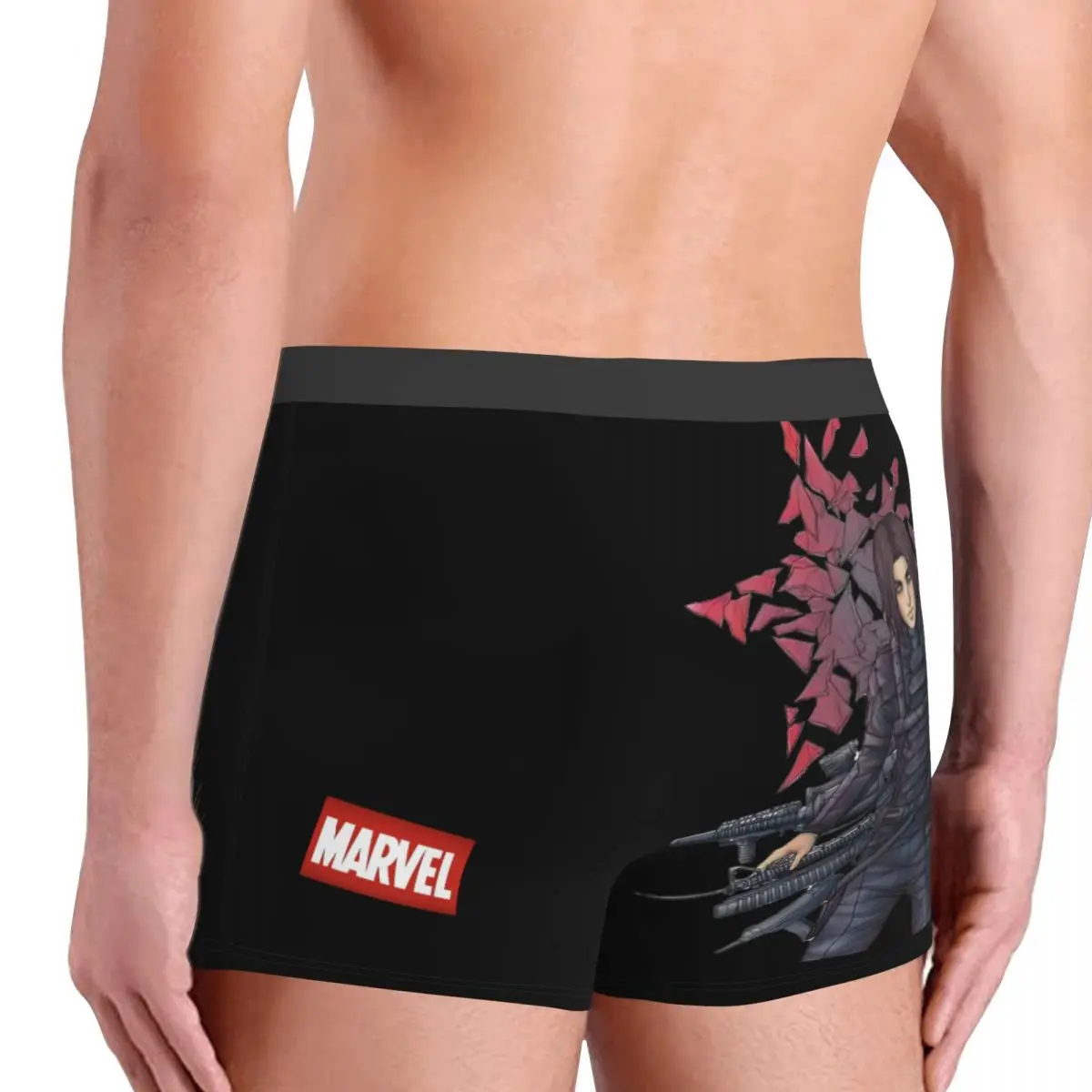 Soldier Marvel Captain America The Winter Soldier Underpants Breathbale Panties Man Underwear Comfortable Shorts Boxer Briefs