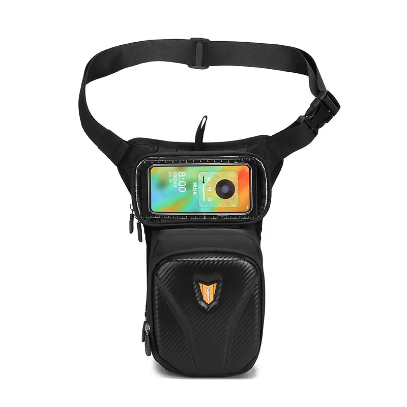 

Motorcycle Leg Bag Men's Motorcycle Waist Bag Crossbody Bag Sports Multifunctional Men's Backpack Waterproof Riding Phone Bag