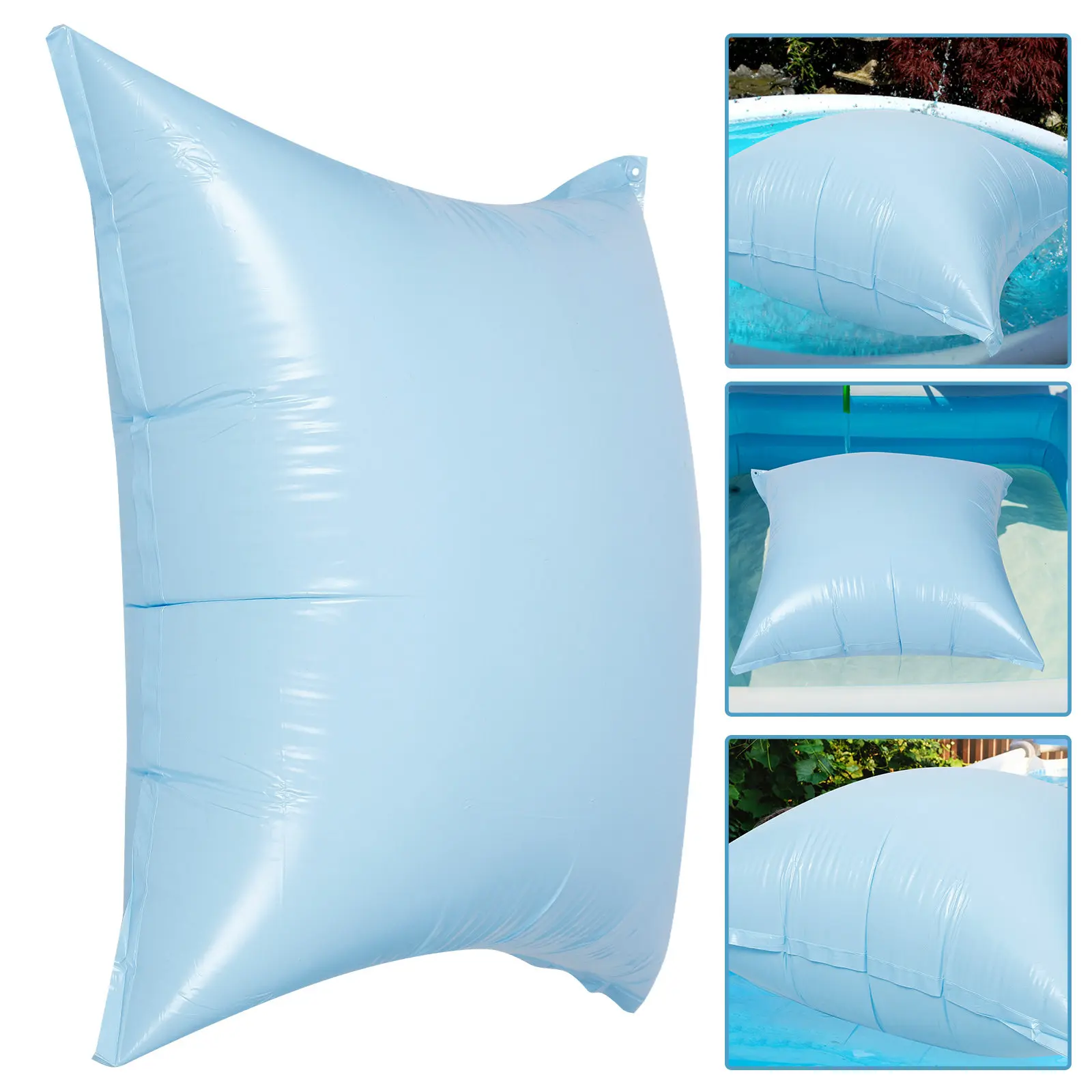 

1Set Winter Pool Pillow for Above Ground Swimming Pools Cold Resistant Inflatable Air Pillow Protects Cover from Ice Damage
