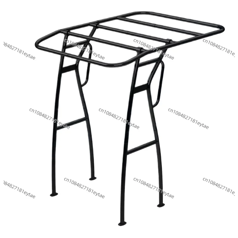 

RD510 Universal Adjustable T-Top - Heavy Duty Folding Frame for Center Console Boats (Black/White)