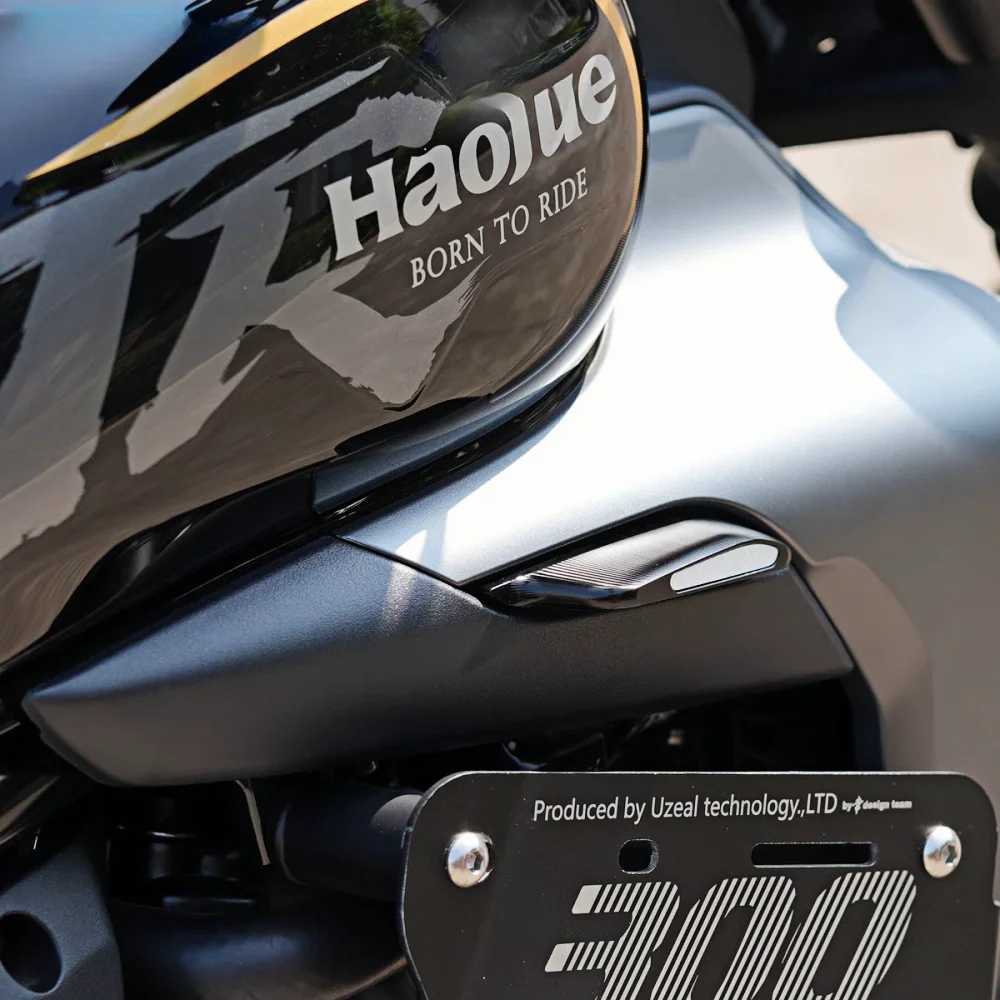 Haojue Tr300 Modified Aluminum Alloy Full-Cover Lower Deflector Engine Guard Chassis Armor Plus Model Universal