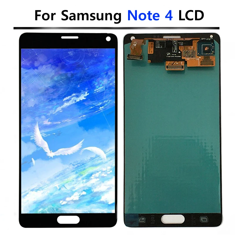 5.7 Inch Note4 LCD Screen For Samsung Galaxy Note 4 LCD N910 N910C N910A N910F LCD Display Touch Screen Digitizer Assembly