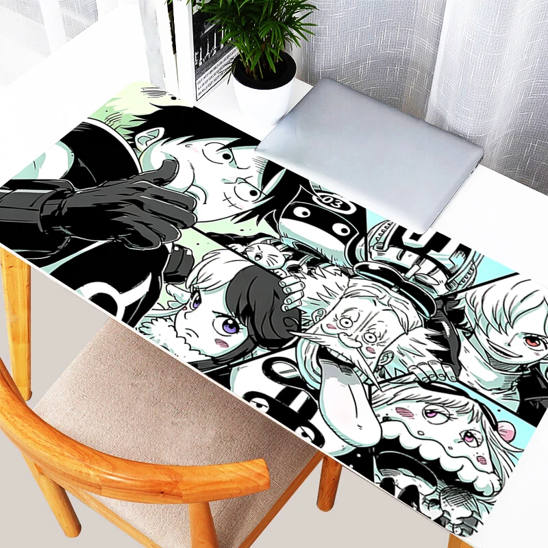 Mouse Pad eSports Gamer Players Speed Anime Mouse Mat Game Extended Desk Mat O-one P-piece luffy Mousepad Non-slip Keyboard Mat - view 6