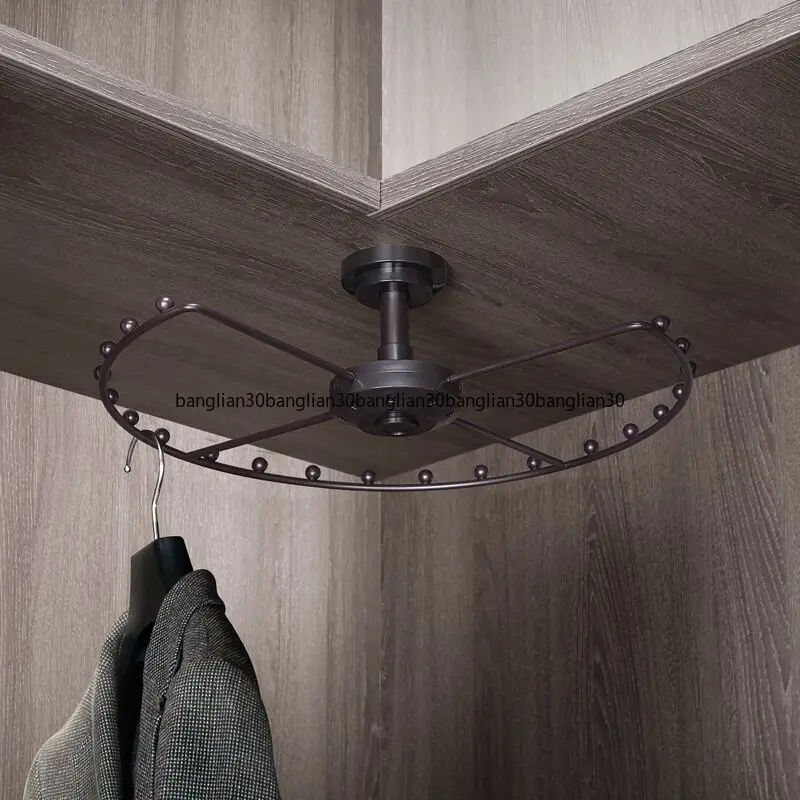 

Вращающаяся вешалка для бытового гардероба, угловая вращающаяся на 360 градусов вешалка для одежды