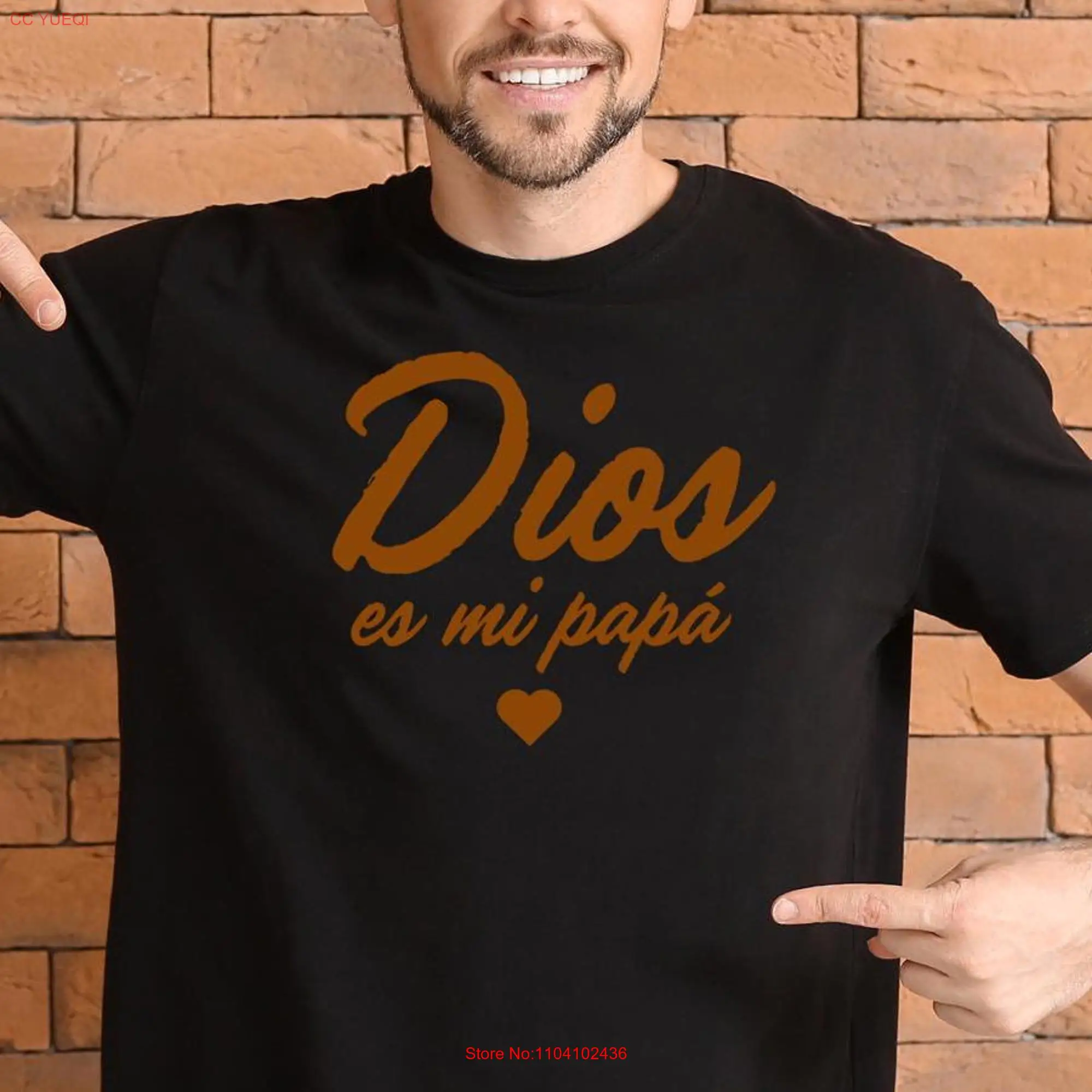 Dios Es Mi Papa T shirt Jesus Christian SweaT God Is My Father Be The Light Love You Way Good long or short sleeves