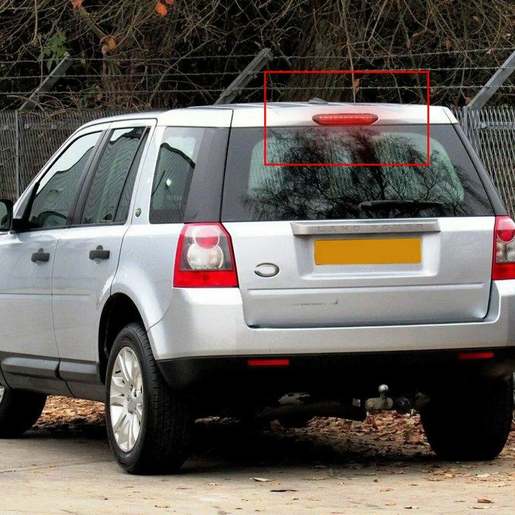 LED الخلفية عالية رافعة الثالثة 3Rd ضوء الفرامل مصباح لاند روفر فريلاندر 2 LR2 2006-2014 LR 036355   LR 022048   شفافة