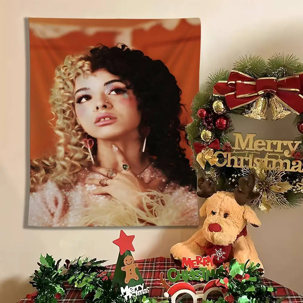 Singer M-Melanie Martinez Tapestry Hanging Dormitory Room Bedspread Blanket Children's Room Party Home Decoration Gift