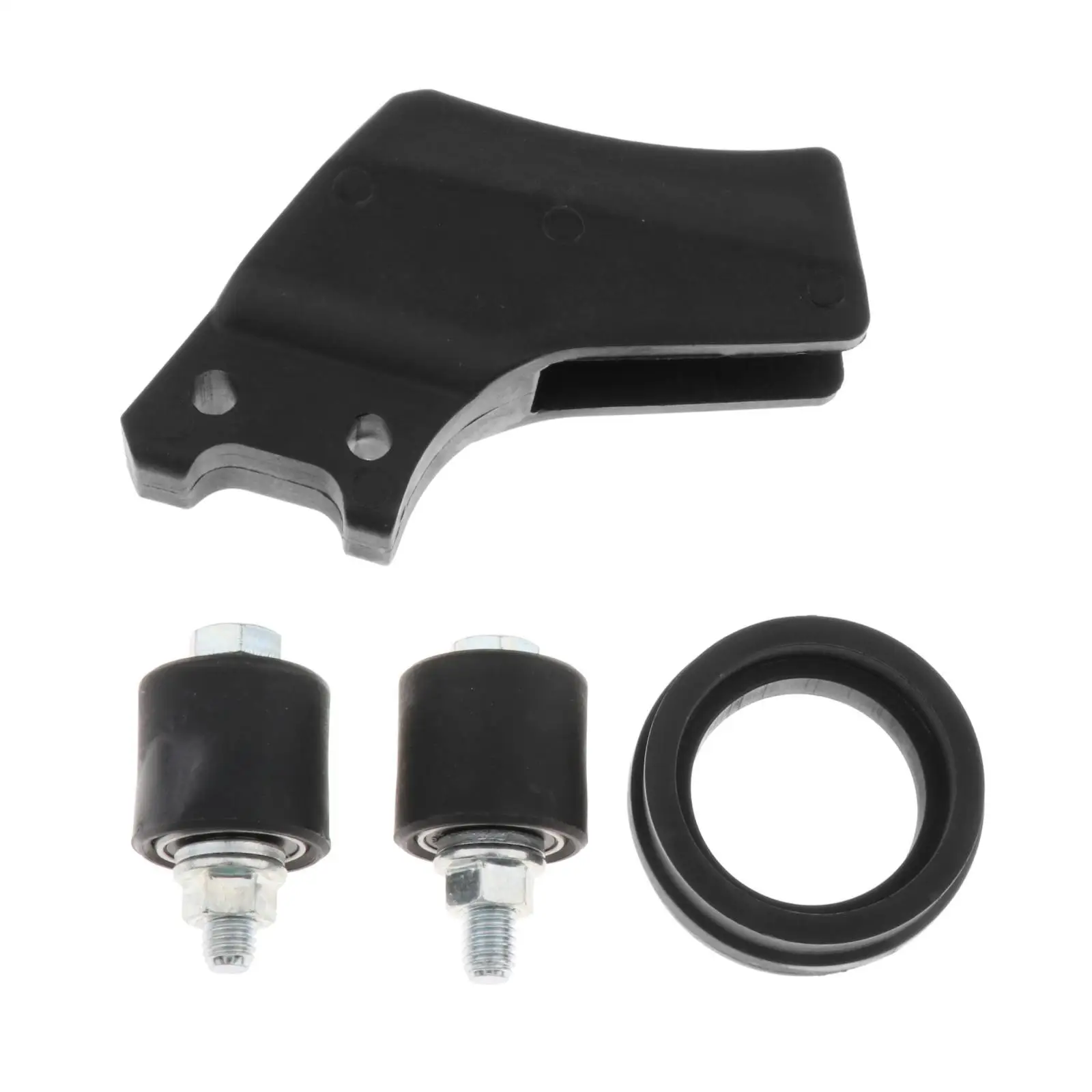 Ensemble de rouleaux coulissants de guidage de chaîne ATV, rouleau de protection de bras oscillant en plastique et fer, accessoires pour Quads Atv pour Yamaha Banshee YFZ350