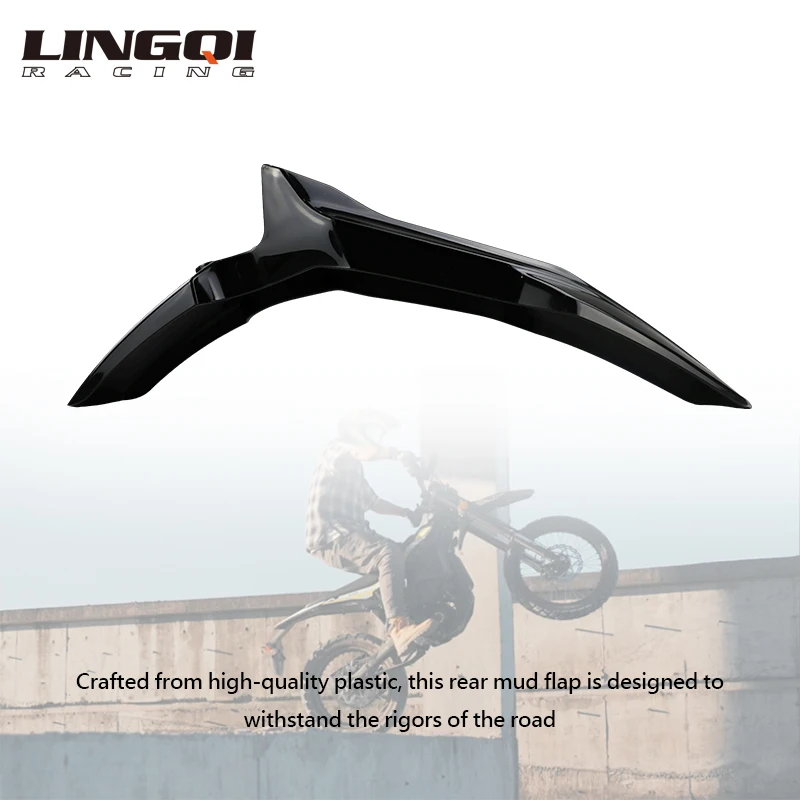 

LINGQI RACING Plastic Original Accessories Front Fender Black Mudguard For Ultra Bee Electric Bike