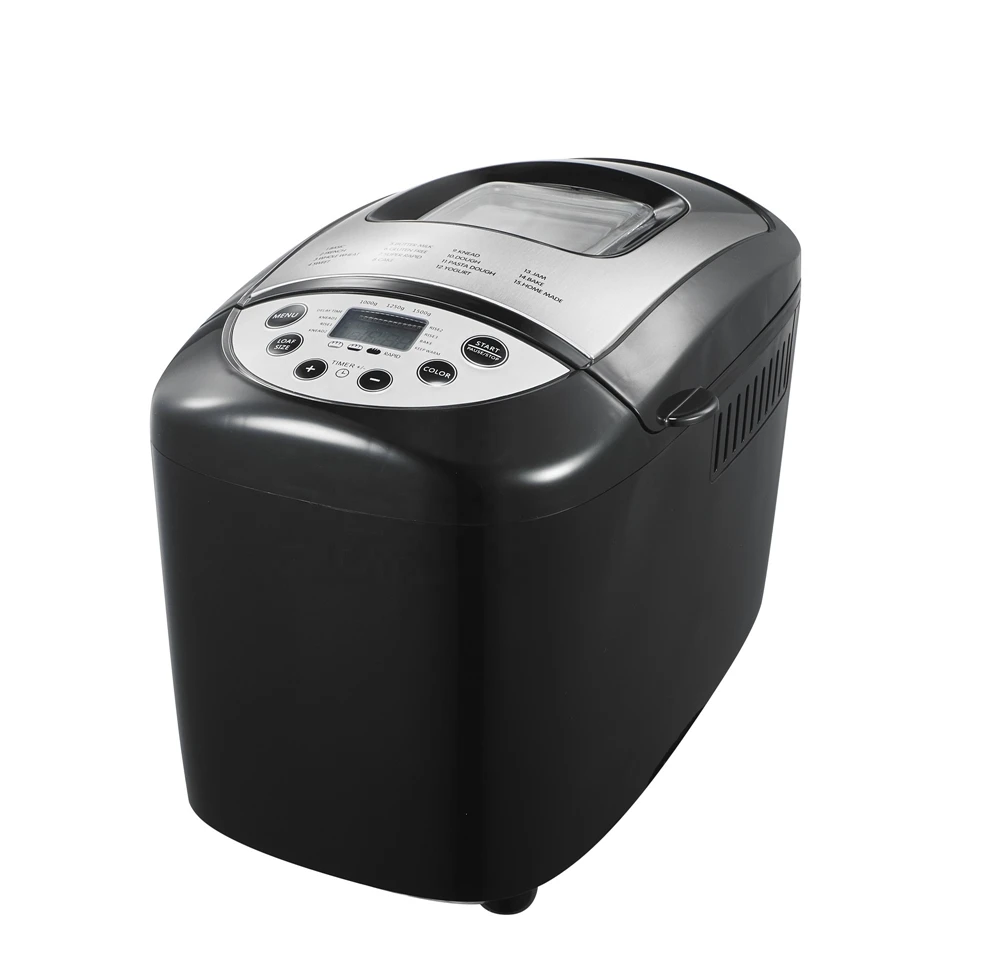 1500G Automatic Bread Maker Big Size Dual Blades Electric Stainless Steel & Plastic for Household Use