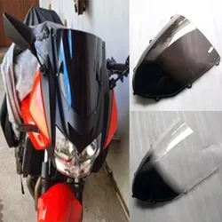 For Kawasaki Z750S Z 750S Z750 S 2004 2005 2006 2007 Windscreen Screen Double Bubble Windshield Front Wind Deflectors Fairing