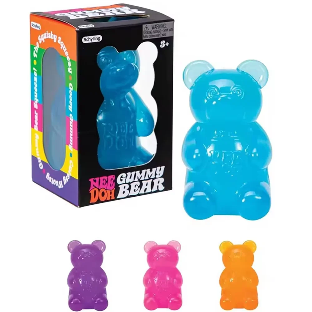 Schylling Nee Doh Nice Cube Nice-Sicle Sensory Toy, Stress Relief Squishy Squeeze Cube, Calming Fidget for ADHD & Focus - view 4