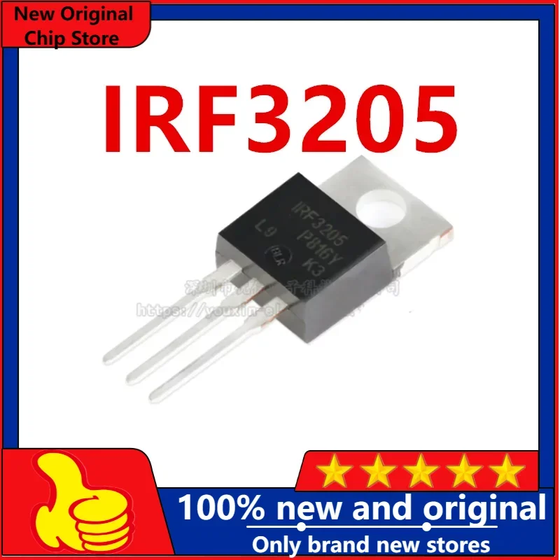 

50 шт./лот 100% настоящий оригинальный новый IRF3205 IRF3205PBF Mosfet TO220