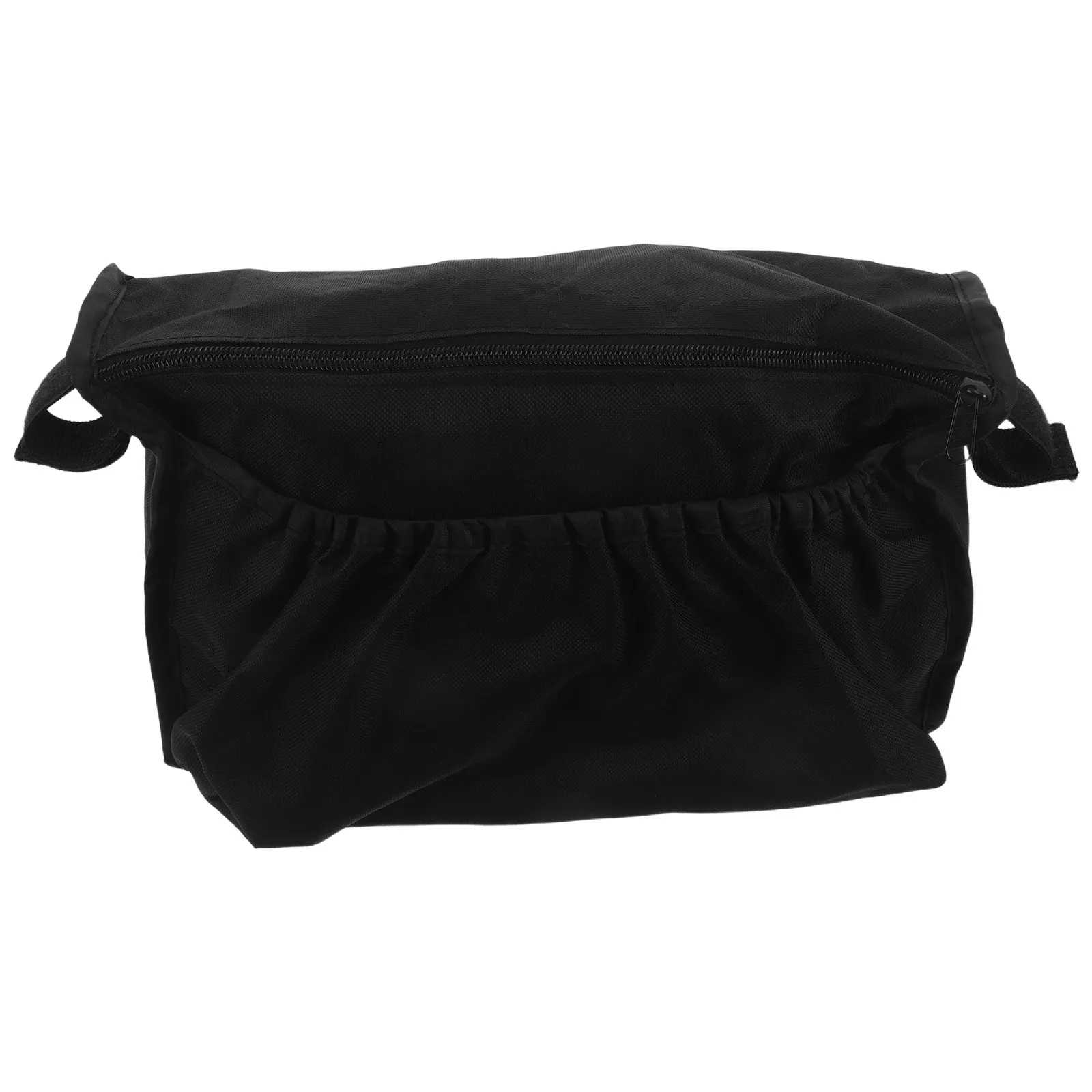 Light Yellow Stroller Hanging Bag Large Capacity Universal Pushchair Organizer for Baby Essentials Diapers Snacks Wipes Bottles