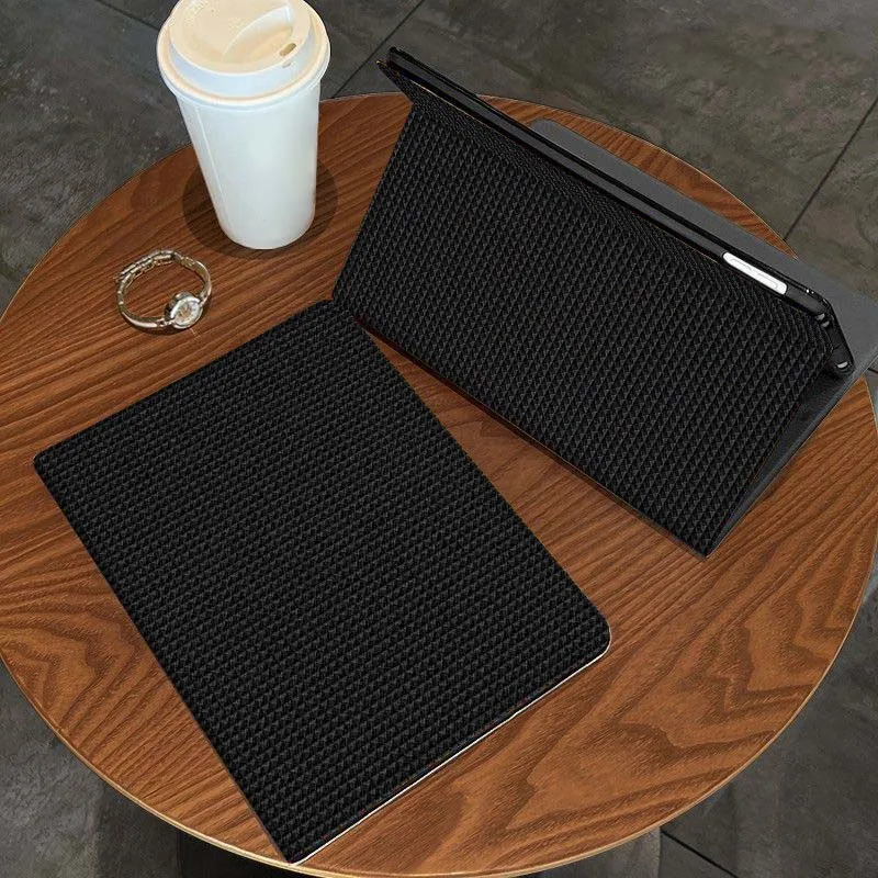 

Cute Carbon Fiber Pattern For iPad Pro Air Mini 2 3 4 5 6 7 7th 8th 9th 10th 11th 10.2 9.7 10.5 10.9 11 13 Inch Tablet Case