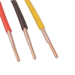 Grey Knight  2.5/4mm ² OFC power cord single copper wire high-temperature resistant bulk internal cable Red/Yellow/Black