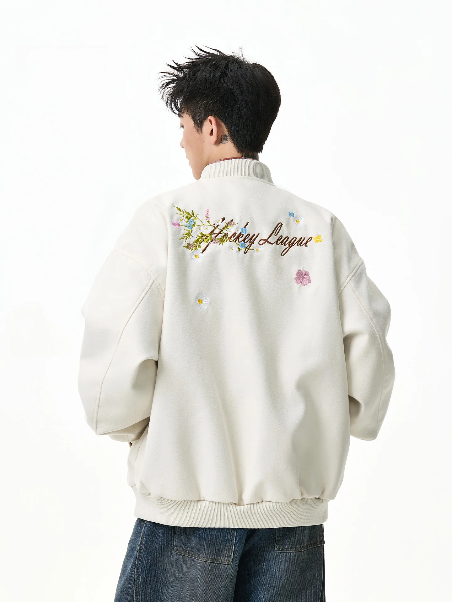 

Мужская бейсбольная куртка American Sle Heavyweight с вышивкой, осенне-зимняя, свободного кроя, повседневная, утепленная, из полиэстера