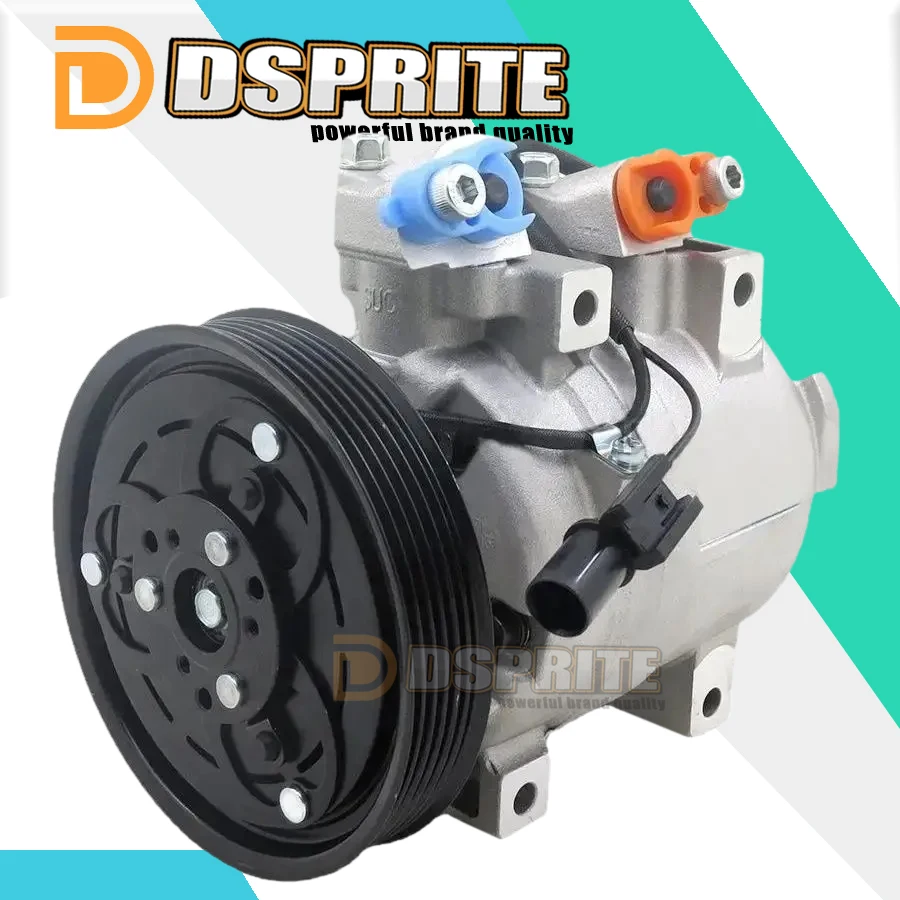 AC Air Condioning Compressor ZEXEL DKV14C 506021-2708 for SSANGYONG KYRON ACTYON I QJ 2.0 2.7 6641300115 6641300015 506021K140