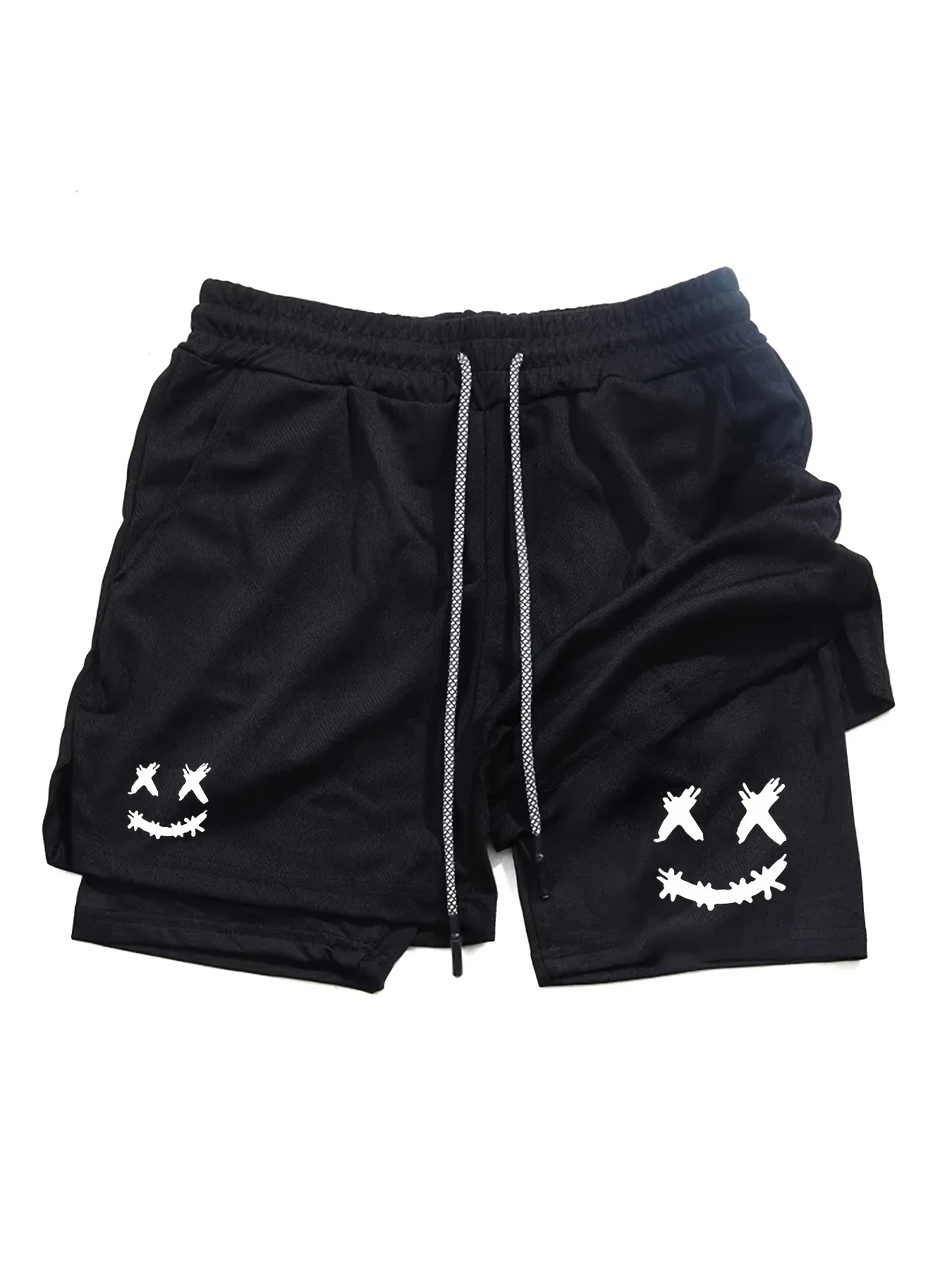 

2025 Summer Men's Quick-Dry Fitness Shorts - Breathable Stretch Running Training Shorts Outdoor Sports Gym Workouts