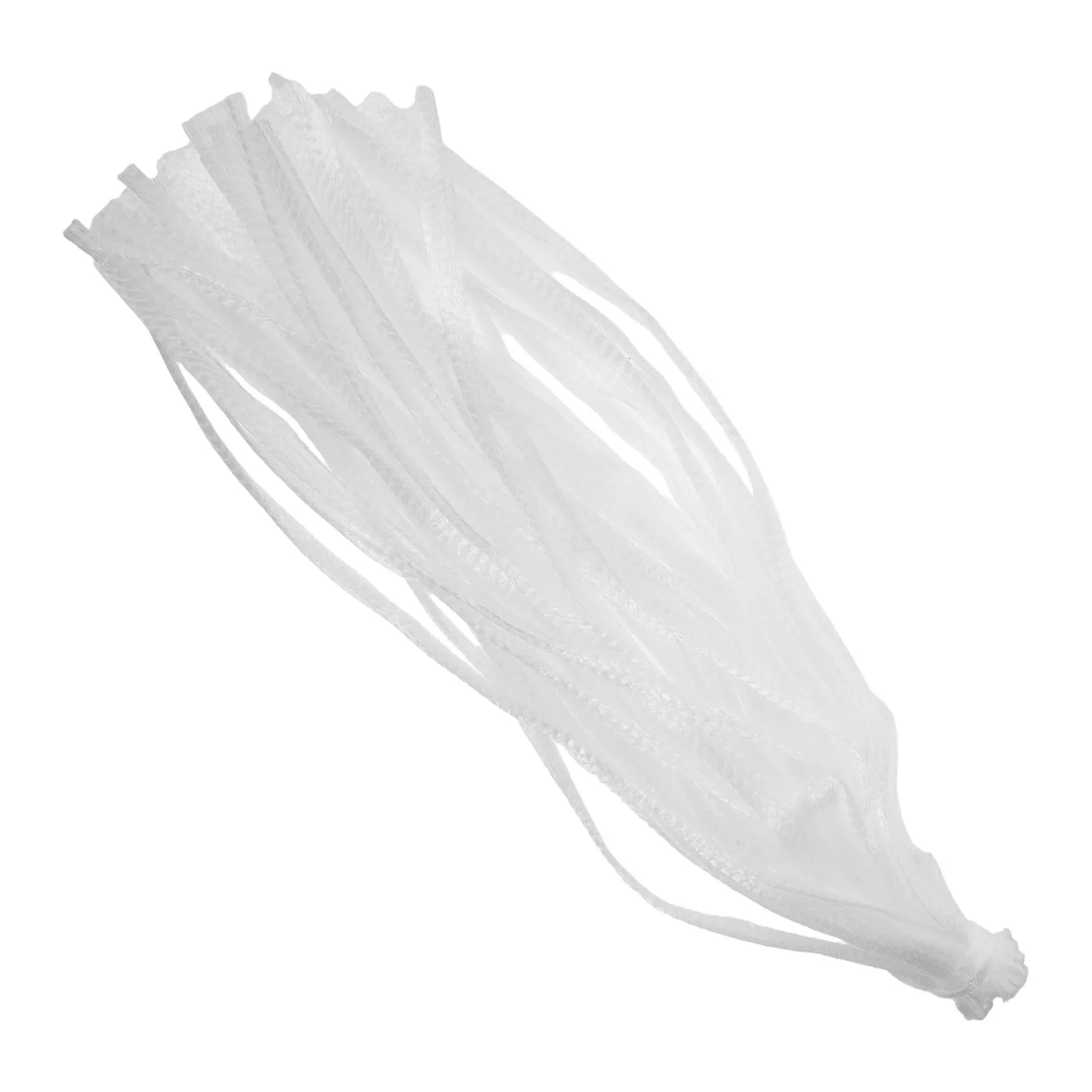 

100Pcs Lightweight Mesh Pouch for Marbles Storage Organizer Accessory Beading Supplies Vegetable Produce Egg Holder