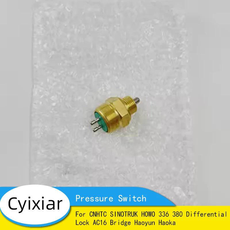 WG9727710001 Pressure Switch For CNHTC SINOTRUK HOWO 336 380 Differential Lock AC16 Bridge Haoyun Haoka Truck Parts