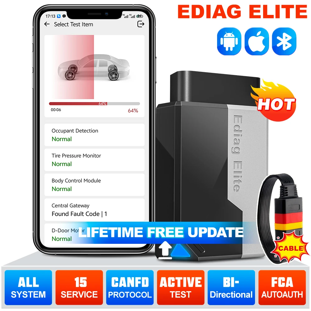 KINGBOLEN EDIAG ELITE: The Real Difference Between a Scan Tool and a Code Reader in Everyday Automotive Repair