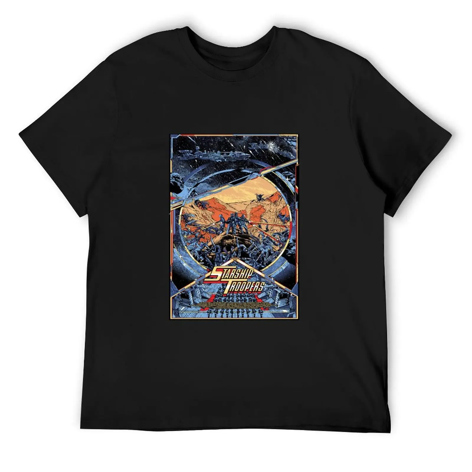 

Starship Troopers T-Shirt football t shirt affliction shirts Luxury man clothing for men