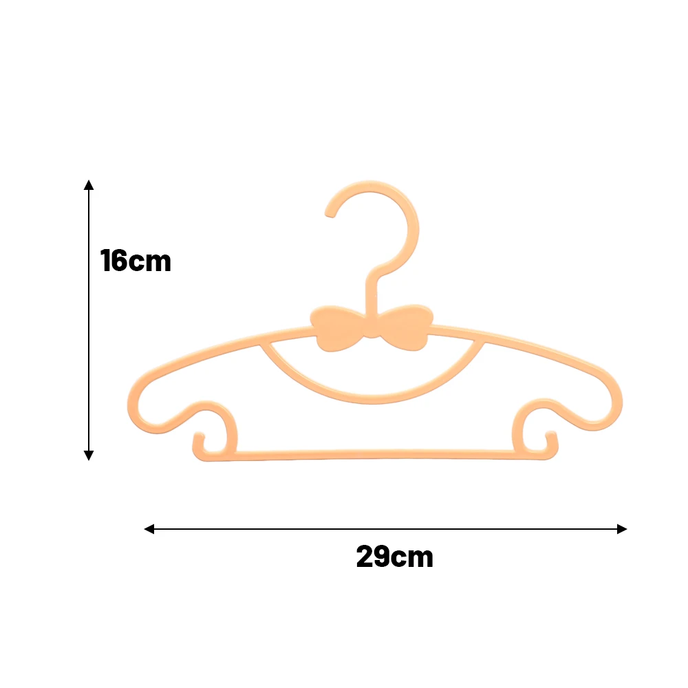 6/1Pcs Children Clothes Hanger Racks Portable Plastic Display Hangers Windproof Kids Coats Hanger Holder Baby Clothing Organizer