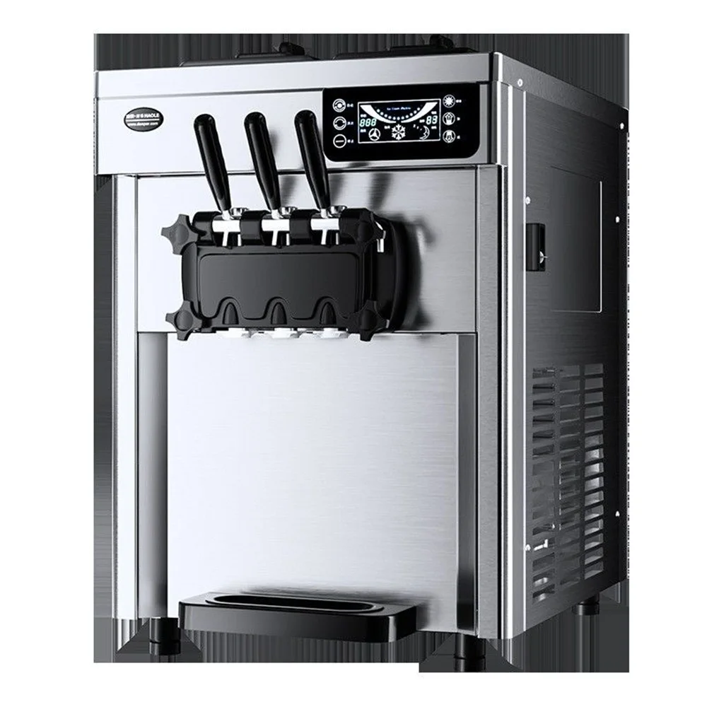 Commercial Table Top Ice Cream Machine 20-28L/h 2300W Stainless Steel Energy Star Certified Customized