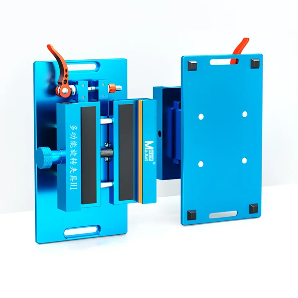 MaAnt-Multi-Functionหมุนซ่อมFixtureสําหรับiPhone 8-13Pro Max,ถอดฝาหลังโทรศัพท์,กรอบกระจก,Fix Clamp,H1, H2, H3
