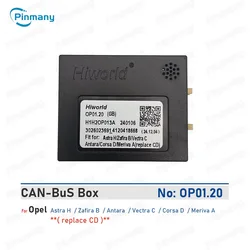 Car stereo CANBus Decoder Android Radio Hiworld CAN Bus adapter OP01 for Opel Astra H Zafira B Antara Vectra C Corsa D Meriva A