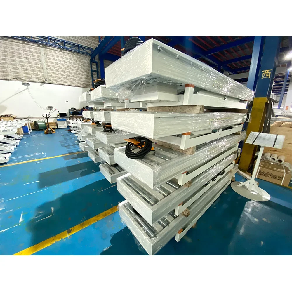 1000 kg pneumatischer Scherenhubtisch für den Sofa-Produktionsgebrauch