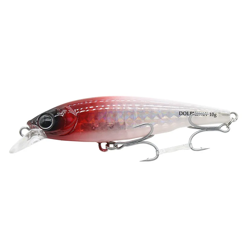 1 Stück/4 Stück Schwimmender Bleistiftköder, Oberflächenhängend, 10g, 9,1cm, Jigging Bio-Mimetic Köder für Weitwurfangeln, Angelzubehör – Detail 7