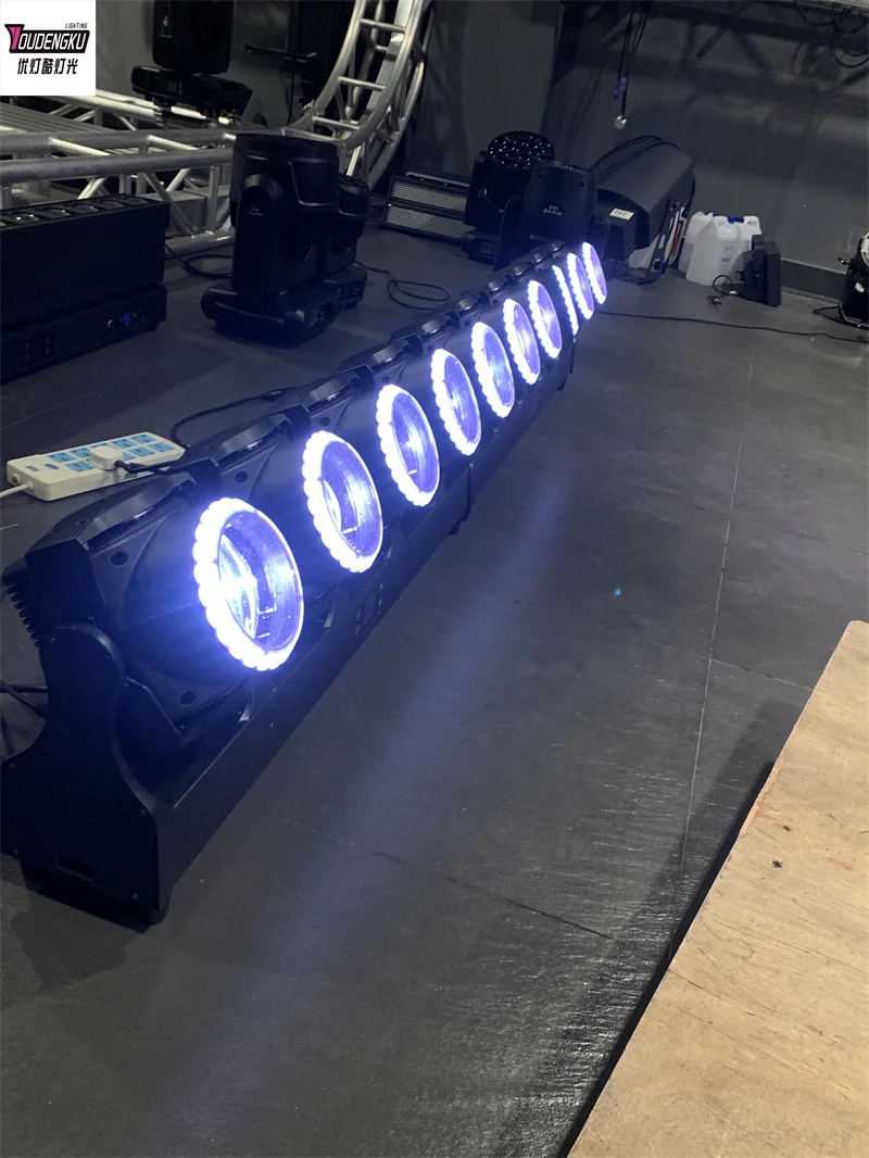 5x120W pro DJ Disco Event Stage Wash Lighting Beam Moving Head RGB LED Lights Rotation for Party Stage Lighting