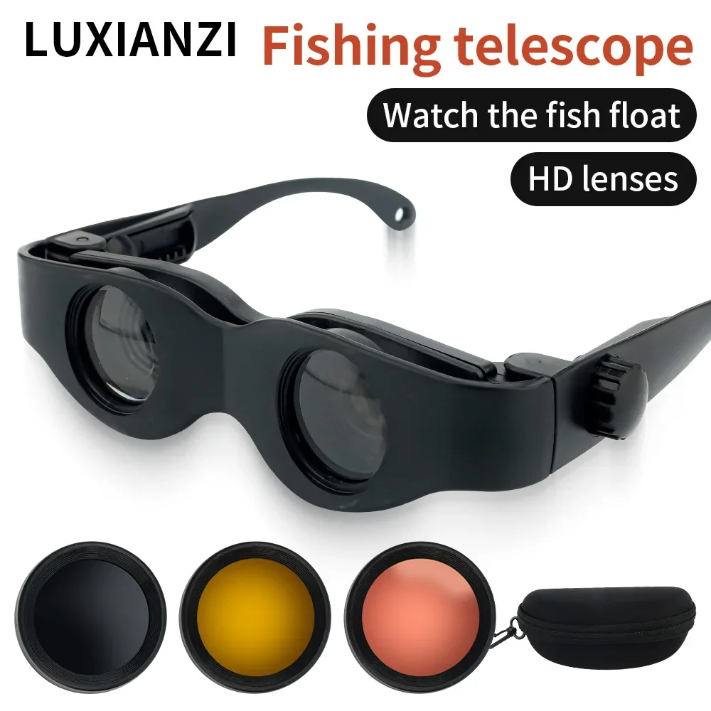 

LUXIANZI Portable Fishing Glasses Outdoor Binoculars for Outdoor hunting bird watching Glasses Style Magnifier Fishing Telescope
