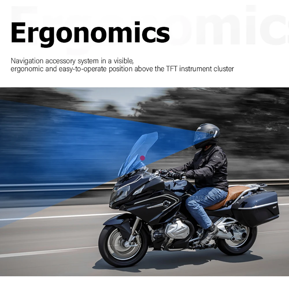 오토바이 2023 네비게이션 브래킷, GPS 마운트 장치 캐리어, 스마트 폰 어댑터 거치대, BMW R 1250 RT R1250RT 2021 2022