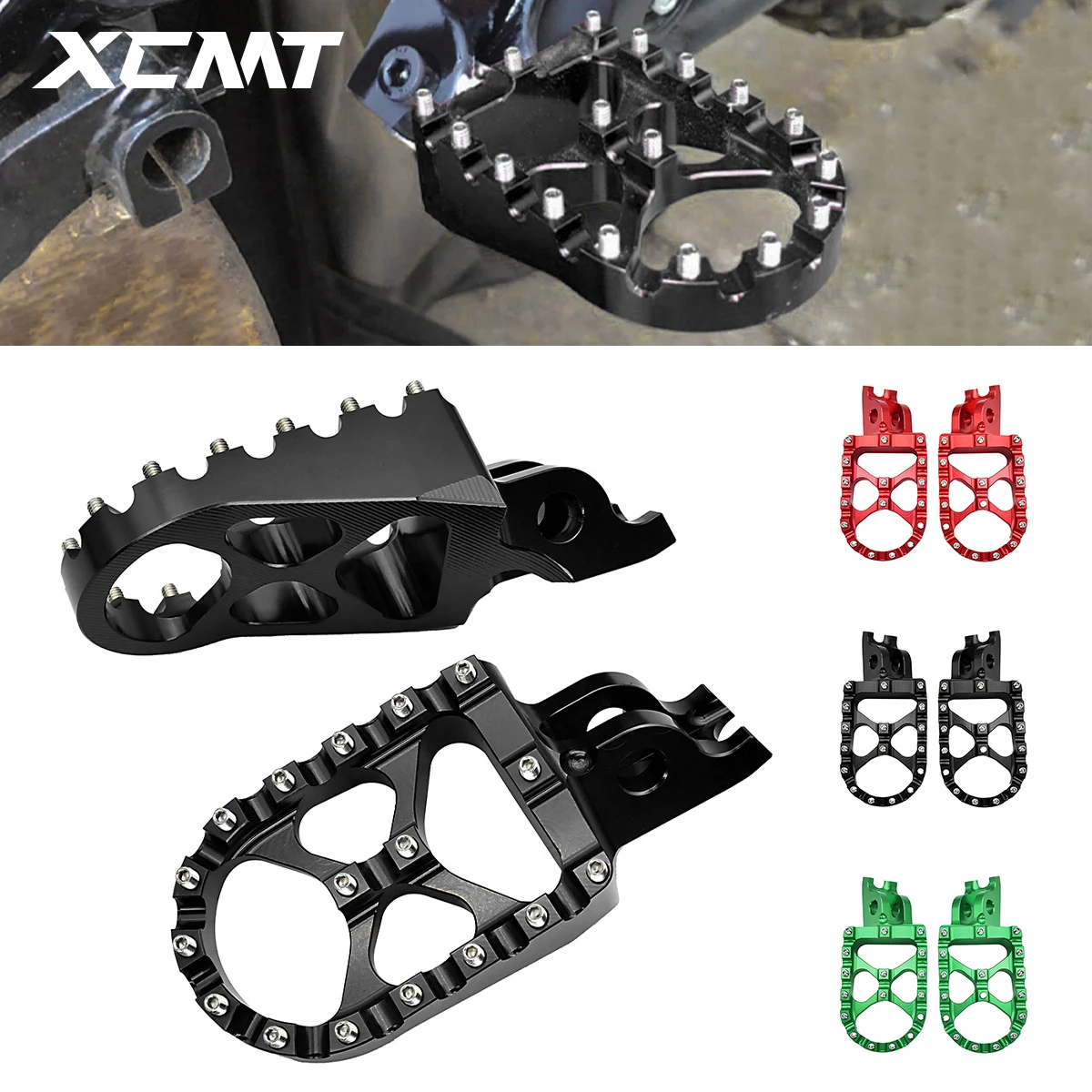 

Motorcycle CNC FootRest Footpegs Foot Pegs Pedals For HONDA CR 125 250 150R CR250R CRF 150R 250R 450R 250 450 X RX L M 2002-2023